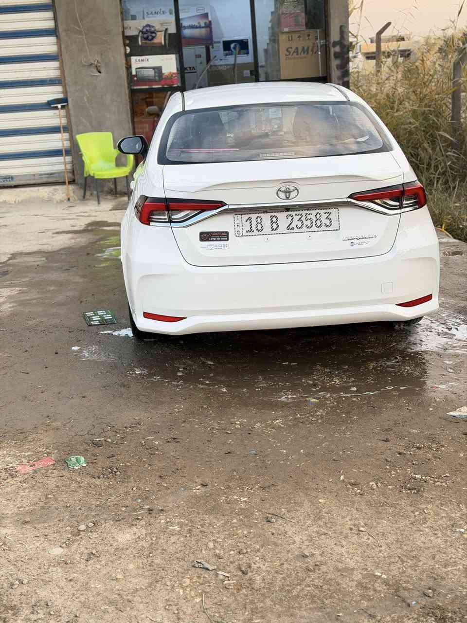 السلام عليكم
كورلا 2025
الشكل الخليجي
هايبرد محرك 1800
فول موصفات عدا الكرسي مو كهرباء
سبايدر 
بصمه عدد 2 ودخول ذكي
فتحه سقف
جلد اصلي اسود
ستيرن جلد
تبريد قطعتين
لايت لد زنون وبك لايت لد
هندبريك كهرباء
اوتو هولد
تحديد مسار ومانع تصادم
السياره ماشيه 17 الف 
مكفوله كفاله عامه والسونار مرفق  
رقم بابل ترقيم جديد قبل شهرين  
الارضيات  والملحقات  مامفتوحات
مكان السياره الحله  
السعر 158
***********
