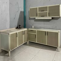 كاونتر أرضي • سنك مرمر صناعي • النجف