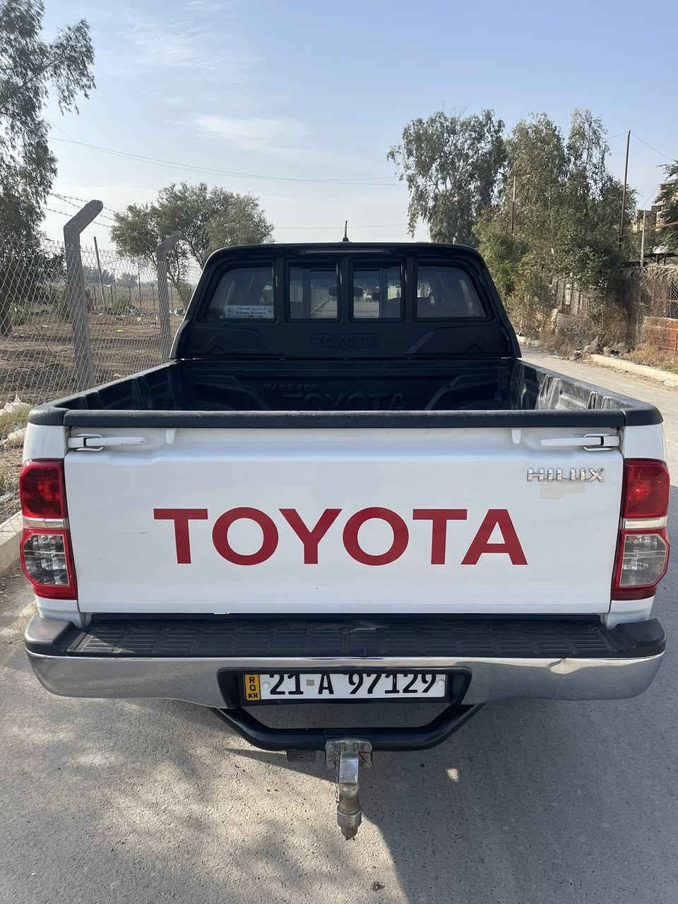 السلام عليكم
للبيع

هايلوكس ٢٠١٣ فور ويل سياره جاهزه من كلشي مكفوله عليها تخم تاير جديد سياره نظيفه كلش وبالعافيه على الياهذها
السعر ٢٢٠ وبيه مجال
للاستفسار

***********
