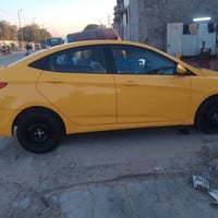 اكسنت مديل 13 امريكي حادث جاملغ امامي سياره بسمي مكان بغداد الحبيبيه ا...