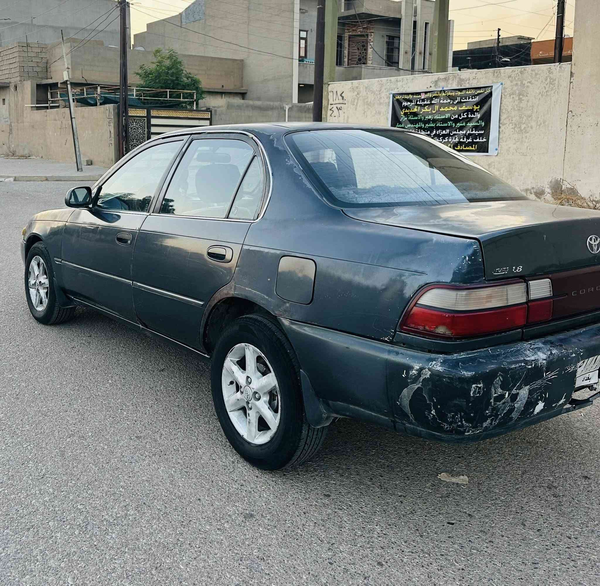 كورله محور موديل 1994 رقم بغداد بسمي 
شرط تحويل كير محرك بلشرط  محرك 16 
سياره عله وضع شركه بدون ضربه بدون صبغ 
بلشرط تبريد ❄️ ثلج بلشرط مكاني كركوك 
سعر 45 بيها مجال تصل ***********
