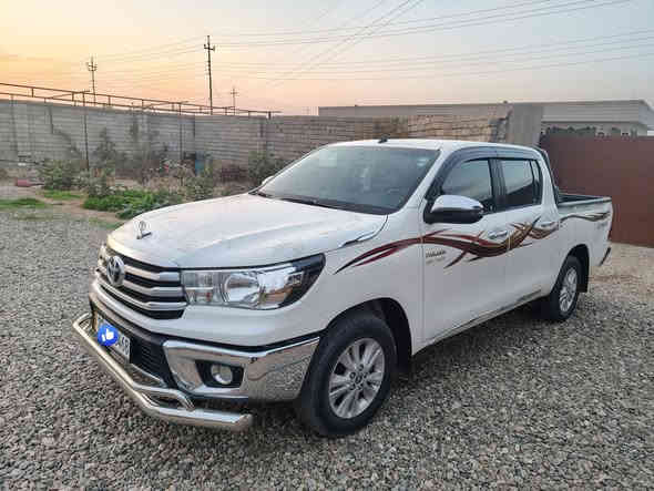 السلام عليكم
هايلوكس موديل 2021 اصل كويتي وارد بازرعه فابلون الشركه بعده

ماشيه 97 الف حقيقي بوضع الشركة

 سبير منازل
مثبت سرعه 
كير عادي
صاج اصلي 
ويل كب  
تبريد لمس وخلفي  
ثلاجة بالجكمجه
تخم تاير جديد
رقم اربيل انكليزي بأسمي  
السعر 260 ورقه 
مكان السيارة الموصل ربيعه
للاستفسار
***********
***********
