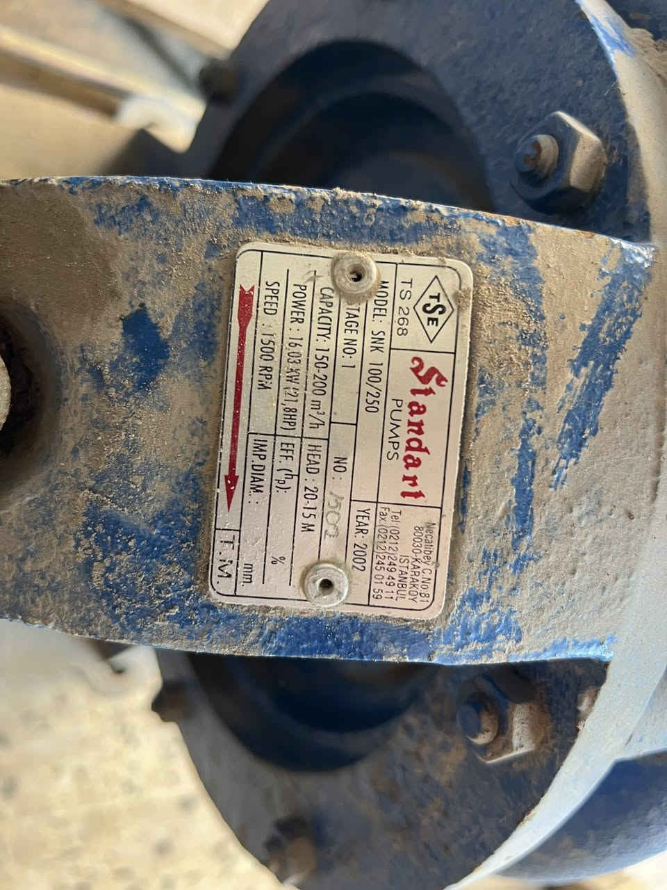 للبيع مضخه 5X4 تركيه هيت 20 جديدة مامشتغله السعر 650 الف وبيه مجال العنوان سامراء رقم هاتف 📞 ***********
