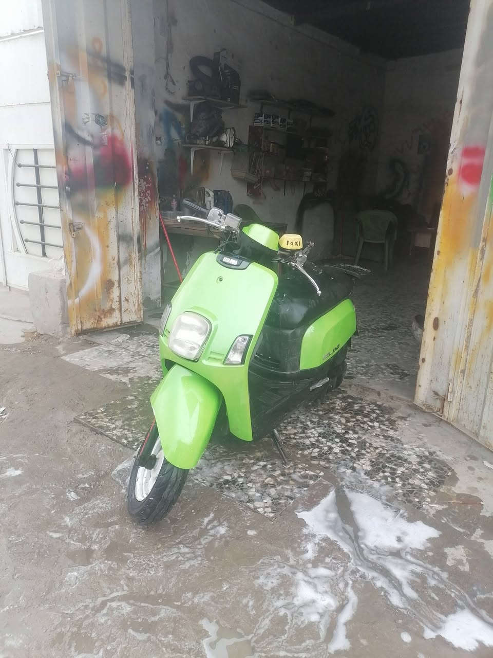 سلام عليكم بوليس نوزل دراجه مكينة خرسة دراجة حلوه مرتبة  نقص بس ستان تعليك  ٥٥٠  بيها مجال قليل *********** بغداد
