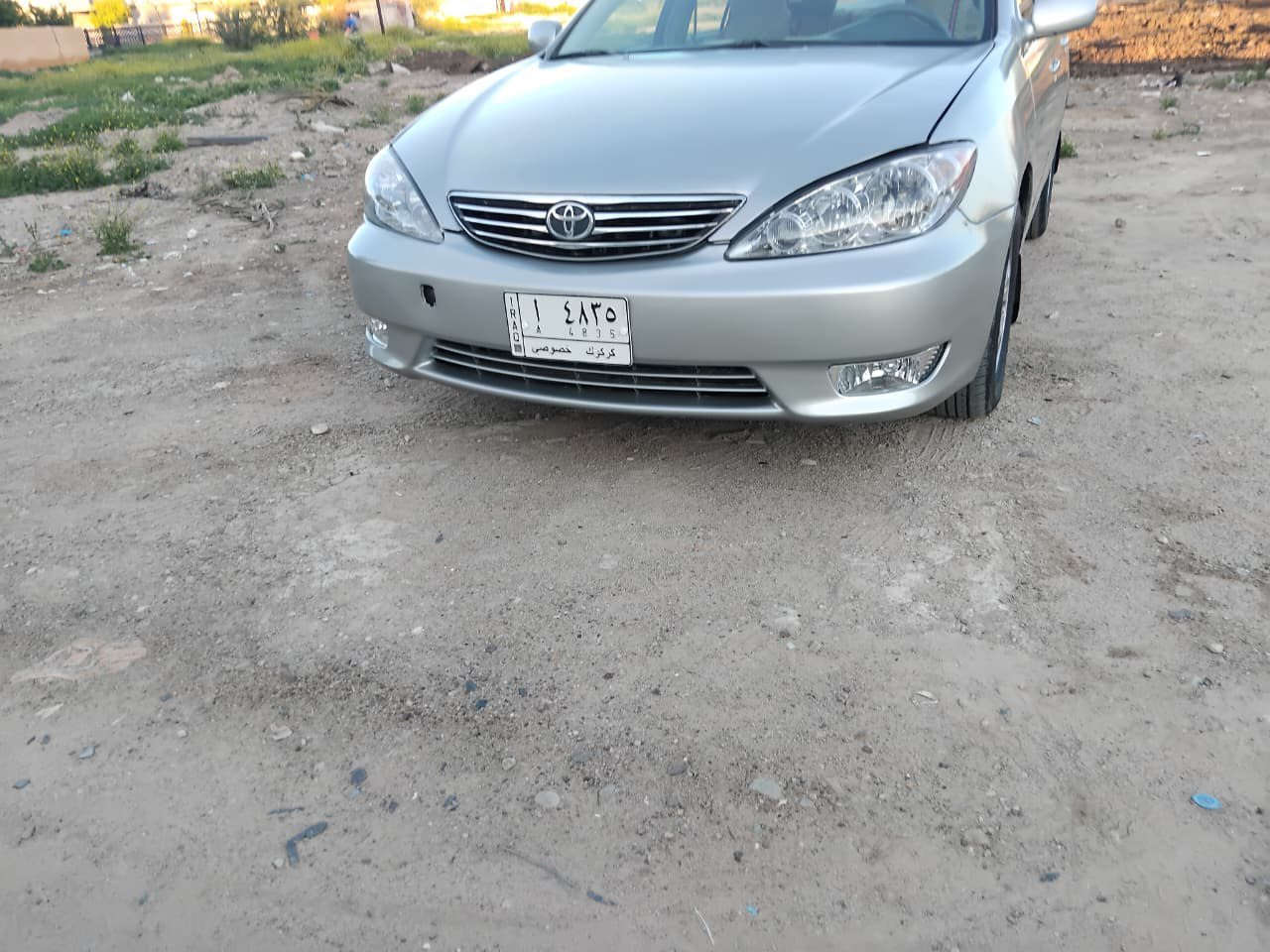 مكلف بالنشر.. كامري محرك ٦سلندر  موديل ٢٠٠٤ صبغ حزام بدون بدون دواخل ضرر جاملغ خلفي كير محرك صدر تبريد تخم تاير  جاهزه رقم كركوك تحويل مباشر سنوية الى ٢٠٢٨ مشروع وطني 
السعر ٧٥ وبية مجال مكان السيارة صلاح الدين ناحية الاسحاقي رقم صاحبة ‭٠٧٨١ ٤٧٦ ٣٨٤٢‬
