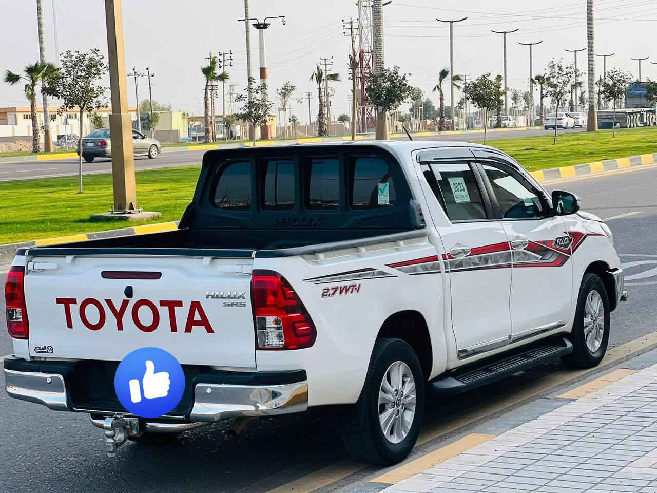 هايلوكس2023 سعودي رقم بغداد انكليزي بسمي مشروع وطني تحويل ثاني يوم السيارة بصمة سعودي مكفوله ماعده طخه بسيطه حك اصبع بسونار والباقي كفاله عامه للستفسار ***********
