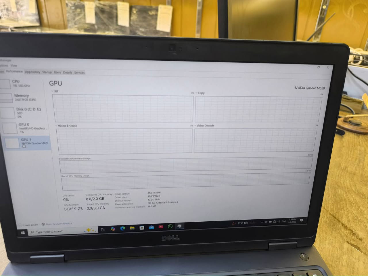 لابتوب مخصصة لبرامج المونتاج كافة والفوتوشوب وبرامج التصميم وتطبيقات كليات الهندسة كافة
ومخصصة للالعاب القوية .. .
معالج كور 7 نوع hq ، كارت شاشة نيفيديا 

#توصيل مجاني لكافة محافظات العراق مع الحقيبة والماوس 
#مع ضمان شهر كامل 

⬇️⬇️  فقط (360,000) 💵 احصل على

لابتوب مثالي لطلاب الهندسة وطلاب الذكاء الاصطناعي
أداء قوي ومواصفات عملية تساعدك بالتصميم، البرمجة، المحاكاة، وتشغيل برامج الجرافيك والـ AI ✅

🔥 Dell Precision 3520 🔥
المواصفات:
💠 المعالج: Intel Core i7 7th Gen فئةHQ للأداء العالي
💠 الرام: 8 كيكا 
💠 التخزين: 256GB SSD سرعة إقلاع وتشغيل برامج
💠 كارت شاشة خارجي NVIDIA Quadro P600 2G
💠 الشاشة: 15.6" FHD
مناسب لـ:
AutoCAD – SolidWorks – Revit – MATLAB – Python – Blender – Adobe – الذكاء الاصطناعي

💠 نظافة: 100% 🔥
السعريشمل حقيبة اصلية وماوس مع التوصيل لكافة محافظات العراق 

✅ وزن مناسب وشكل احترافي
✅ تبريد ممتاز أثناء العمل
✅ بطارية لاتقل عن ساعتان 

 السعر: 360000  دينار عراقي

احجز الآن قبل نفاد الكمية ✅
مكتب الابداع الهندسي 
موصل الجديدة ***********
