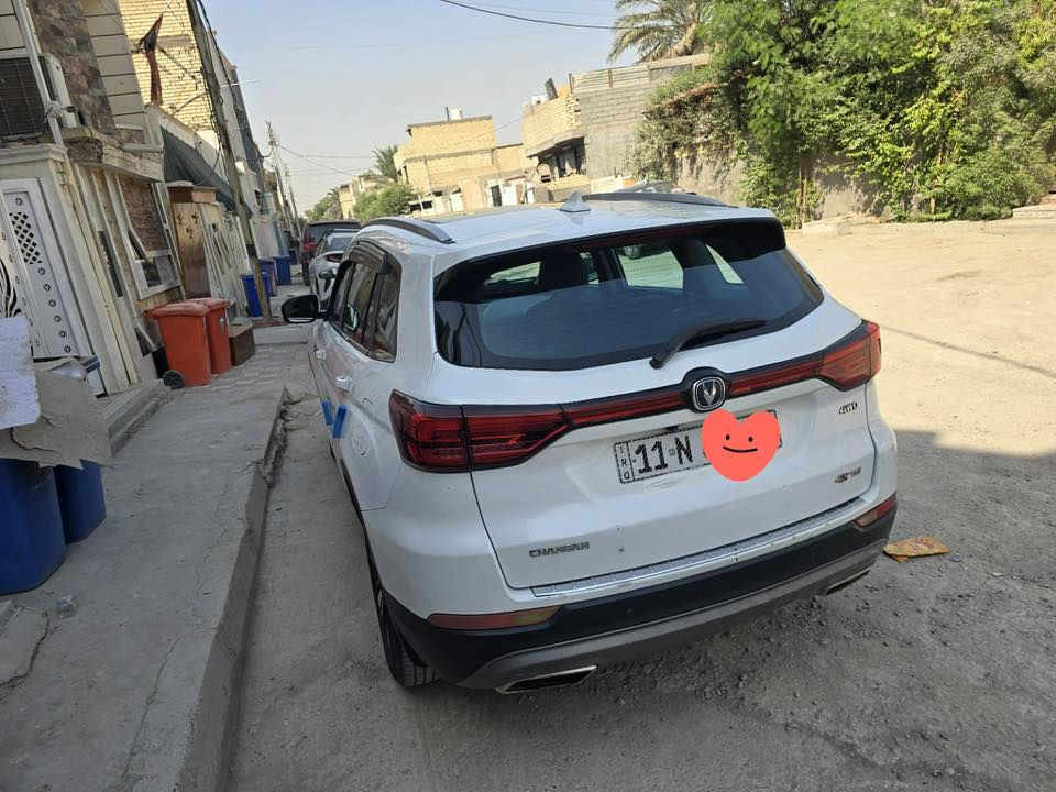 شانجان cs75 موديل 2019 رقم بغداد الجديد الدولي وهزه جديدة سنوية باسمي فول واحد على واحد اعلى فئة بالشانجان cs75

شاشة كاميرة خلفية 

كشنات تبريد 
كشنات كهرباء جلد

 مري شفط

 اشاير بالمري

 بصمه تشغيل وبيبان وصندوق 

بانوراما

 بيها بصمتين

 ثيمات قابله للتغير بالدشبول

 ترحيب عند الدخول شعار شانجان ليلا بالمري عاكس للشارع

 قطعتين تبريد

 تخم تايرات جديد قبل شهر شادهن

 بطارية جديدة مكينه كير صدر مكفولات ميه بالميه برغي ممفتوح بيهن مكفولة من الصبغ والتبديل عدا بارد بسيط جدا كهربائياتها فول شغال السيارة جاهزة الف بالمية والحمد لله ماشية 95 الف وقابل للزيادة السعر 135 وبيها  مجال *********** مكان السيارة بغداد الحسينية
