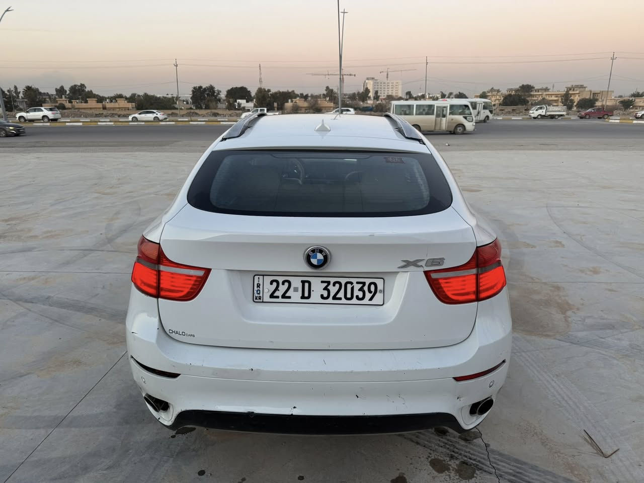 للبيعX6  2010.  مكينه n54 6 سلندر
كير  جديد شديته مكينه بالشرط السيارة فول مواصفات 

شاشه جبيرة 

فتحه بالسقف 

كامره ٣٦٠

حساسات  بالدعاميه 

تحكمات ستيرن 

لاين داينمك مع الستيرن 

مري شفط

كشنات كهرباء فول حركة وهيتر 

خزن ميموري 

تثبيت سرعه 

جنطه كهرباء 

النواقص / التيربو بي خلل يسوي دخنه فقط بس شغال 

والجنطه الماطور مالهه عاطل 

الحادث باب سايق وبيهه طعجه بالهلال الخلفي ممصلحه 

سنويه لل٢٨ شرط التحويل 

السعر ١٠٥ وبيهه مجال للشراي 

*********** واتساب 

مكاني كركوك
