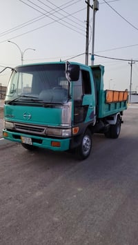 هينو هنكر مديل 1995 البيع سياره مكفوله  مكينه 80 خمسه بستم خمسه كير بل...