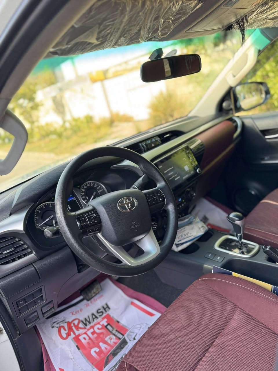 هايلوكس تي آر دي TRD.    2024
فول واحد  على واحد 
مكفوله كفاله عامه السياره جديده 
‎دبل ايرباك 
‎بصمه
‎6 سلندر
 بصمات
مري شفط 
‎داخل صاج
‎تبريد قطعتين
‎تحكمات ستيرن
‎جهيتين شاشة
‎وكامرة حساسات
‎امامي خلفي اشاير
‎منضومة زنون فورويل 4x4
‎البنيد جكات نضام ايوكو 
رقم اربيل 
‎تحويل مباشر السيارة جديده
‎ماشية 60 ألف 
‎رقم الهاتف ***********
‎السعر 375 
‎العنوان بغداد حي الجامعه
