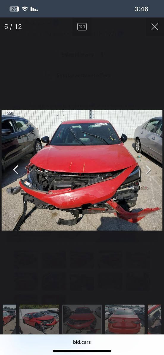 السلام عليكم  للبيع
Honda Civic 
2023
 Sport 
 رقم أربيل بأسمي تحويل بأي وقت 
بدون دواخل  
حداثها موضح بالصوره 
مابدل بيها اي قطعة  البنيد معدل موضح بالصوره
وراديترات مالتها الاصليه 
موصفات السبورت معروفه 
سياره جاهزه  وحلوه  والسياره مشغلها شغل مال جناي مو بيعاع شراي
السعر 155 وبيها مجال وبالخير ع ياخذها 

للاستفسار  خاص او الاتصال  ***********
