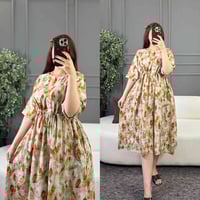 فستان مشجر • فول ليكرا • مقاسات S M L