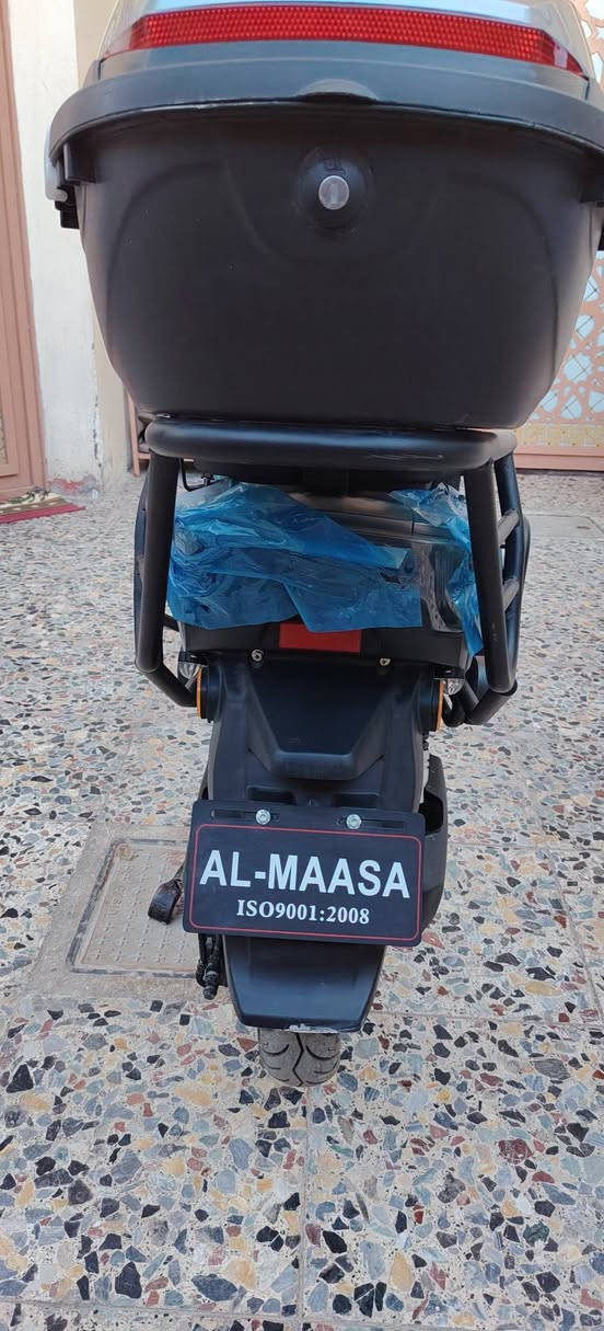 دراجه الماسه شحن 6 بطاريات مدرع موديل 2026 استخدام 3 اشهر فقط الدراجه بعدها لك بالنايلون ترايك من الفلوجه للرمادي شرط تمشي 60 كيلو حقيقي فول مواصفات تشتغل بصمه وكارت نشرات محيطيه تثبيت ستيرن سياقه ذاتيه  وبعد بيها هواي مواصفات مكانها الفلوجه  سعرها 850 الف وترهم مراوس  للاستفسار مراسله الصفحه او الاتصال *********** بي واتساب
