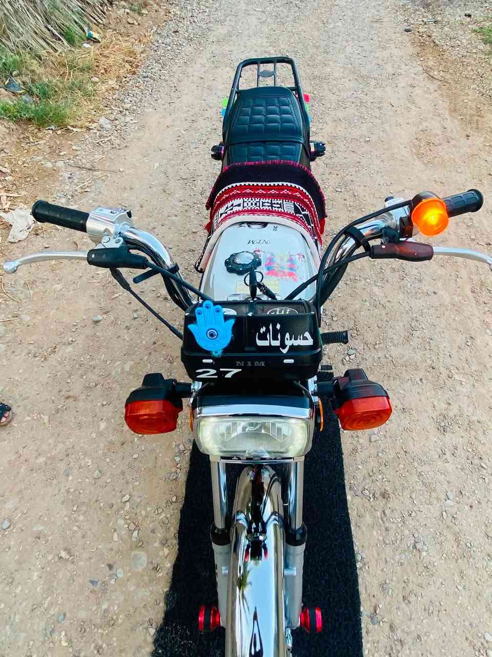 السلام عليكم 
للبيع دراجه NIMAطبق شلامجه امتياز الاصلي 
موديل26شكل27
دراجه مكفوله
اوراق كامله
ماشيه200فقط
عليها تزويدات بسيطه 
سيبايه ستيل +سوده 
مرايات بلادي 

للاستفسار:***********وتساب اتصال وتدلل💙
