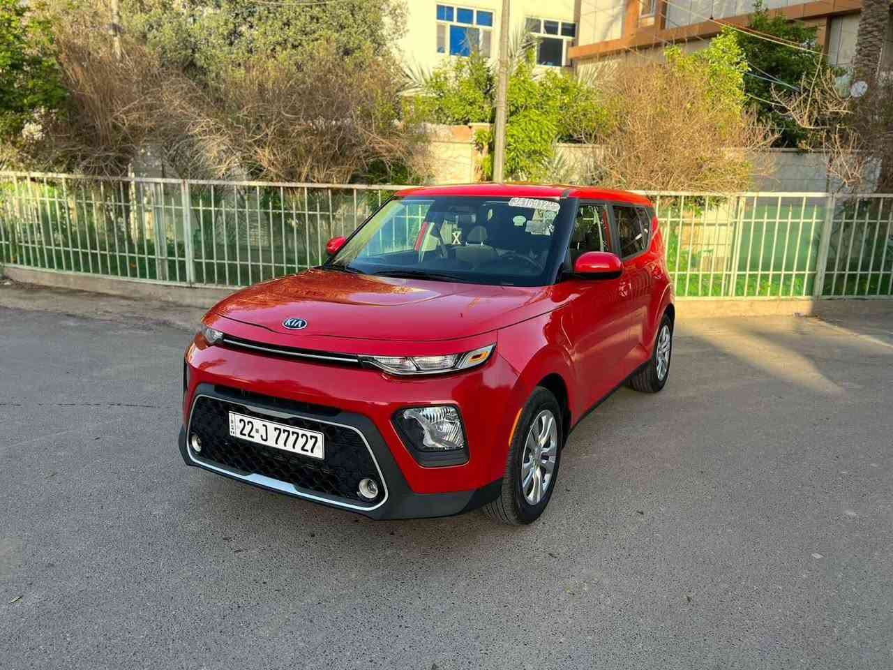 كيا صول موديل ٢٠٢١ رقم اربيل مميز بدون ايرباك حادث بسيط جدا السيارة ماشية ٣٥ الف ميل السيارة جديدة بمعنى الكلمة مال جناي وسيارة باسمي السعر ١٥٠ للاستفسار الاتصال ***********
