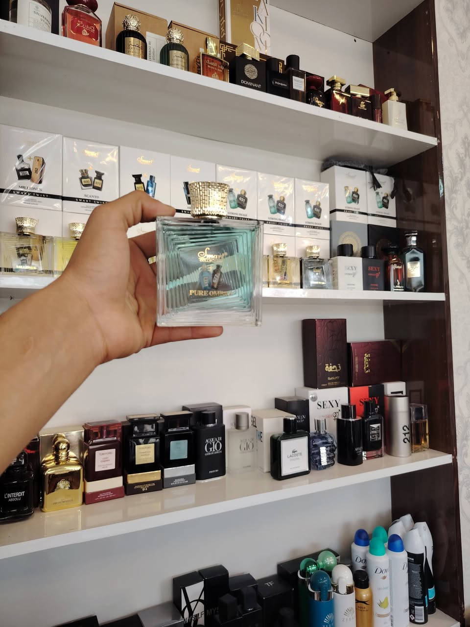 تشكيلة مميزة من عطور سمارت ماركات 🔥ثبات وفوحان يدوم طول اليوم 😍روائح فخمة تناسب الشباب والذوق الراقي ✨

📦 يوجد توصيل لجميع محافظات العراق بسعر 5000 فقط.📲 للطلب أو الاستفسار راسلنا على الخاص أو واتساب: ***********

الشرقاط السوق الجديد شارع الخياطين رقم المحل 29 ازياء تميم مقابل مجمع السلام
