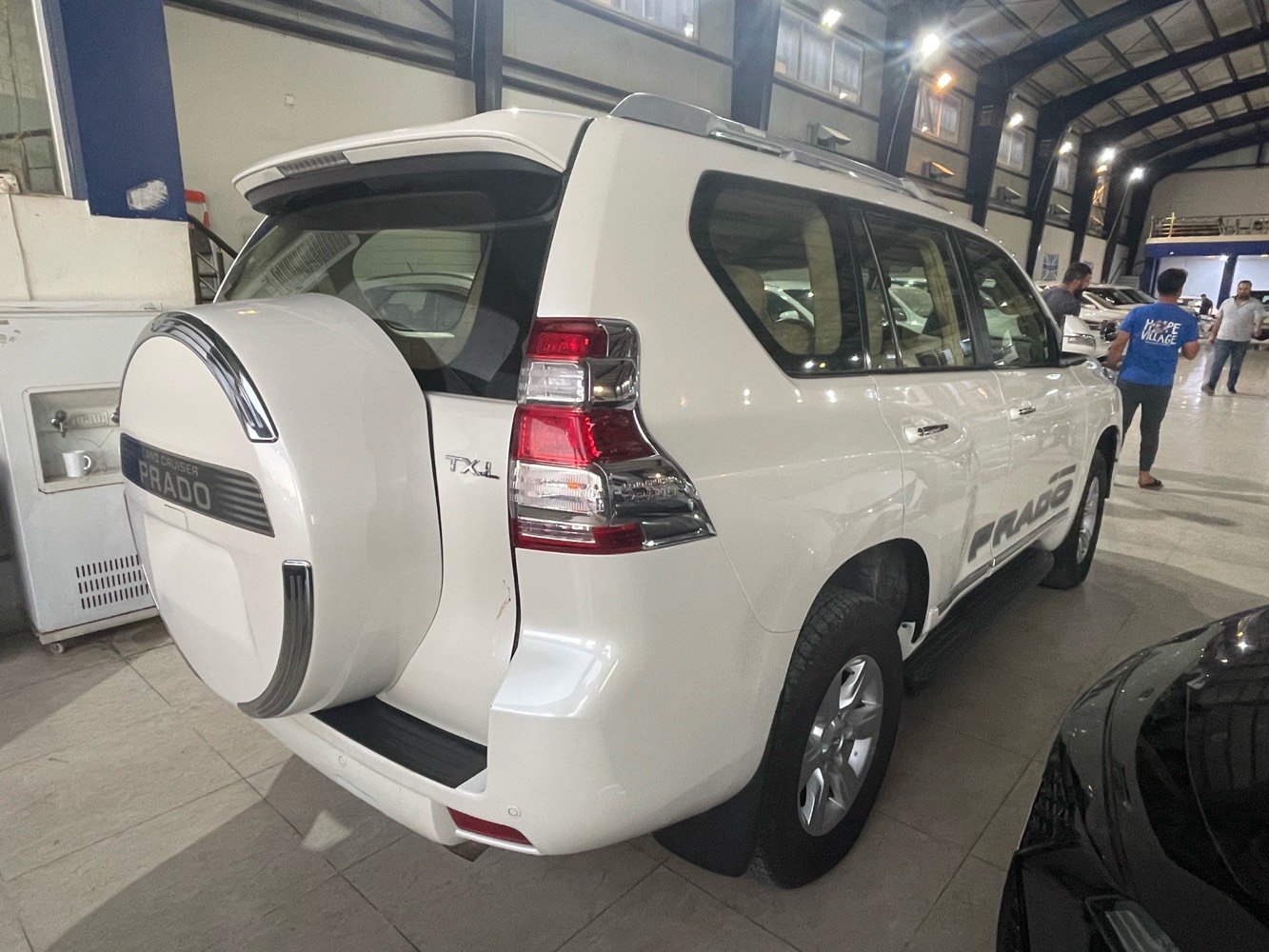 برادو 2014 TXL محرك 6 سلندر رقم سليمانية شرط التحويل سيارة جديدة و لوك مكان السيارة ديالى 