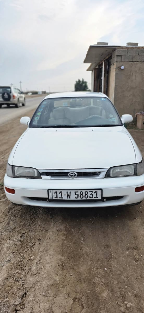 السلام عليكم
كورلا موديل 93 محور رقم بغداد سنوية 30 مصبوغه عام جمالية كفاله من الكص والنقل 
سيارة بسمي سعر 58مكان واسط قضاء الحي 
***********
