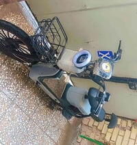 عندي دراجة شحن للبيع بطاريات جديد السعر 350 اوبيه مجال العنوان بغداد ح...