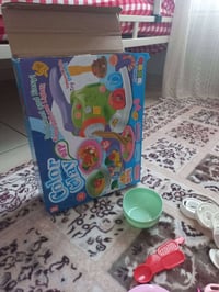 لعبة أطفال • مثرامة • طين اصطناعي」「ملحقات كاملة」「بدون طين