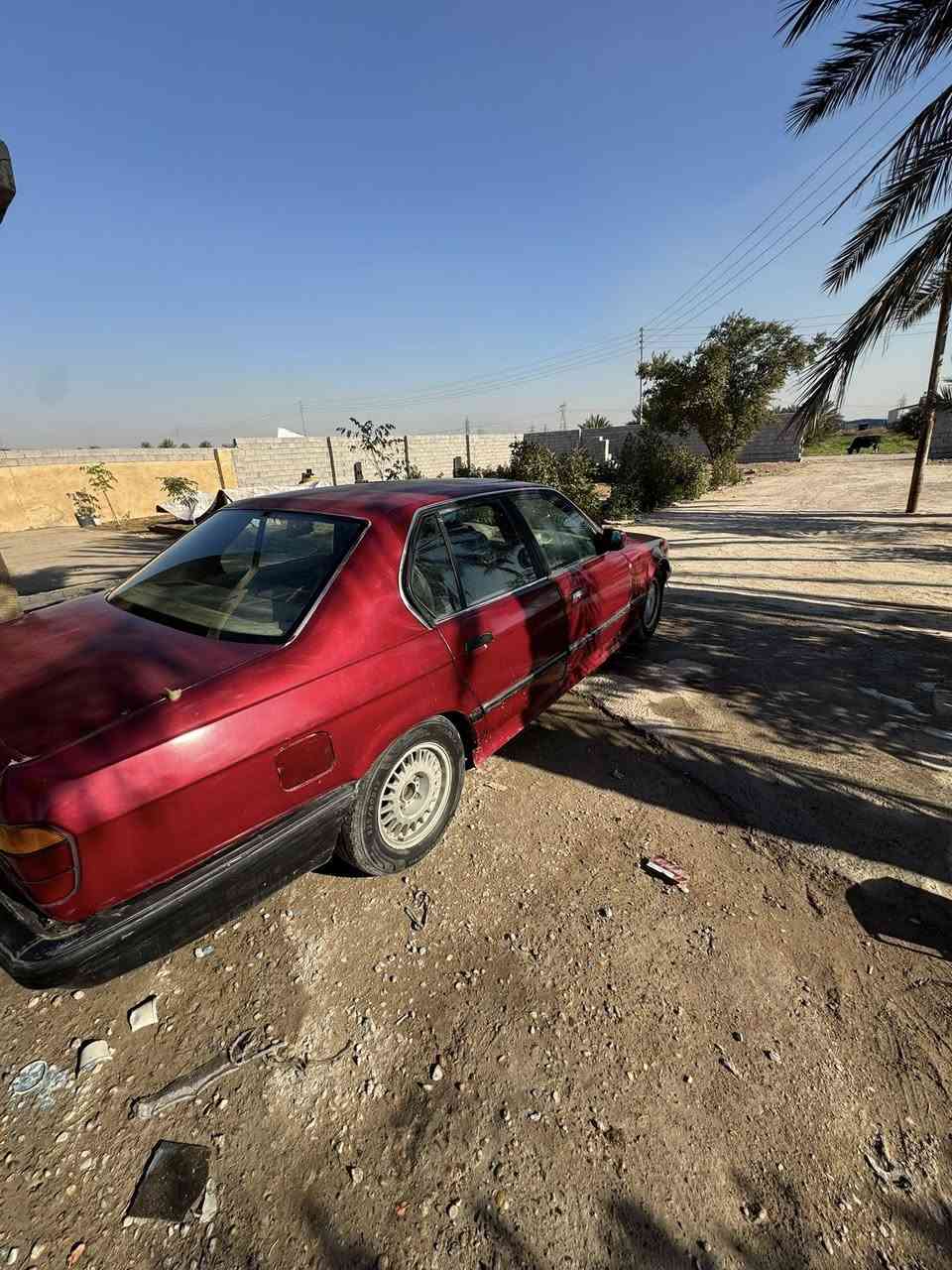 السلام عليكم بي ام 735 للبيع مال تعمير رقم ذي قار سعرها 19 وبيها مجال  ***********
