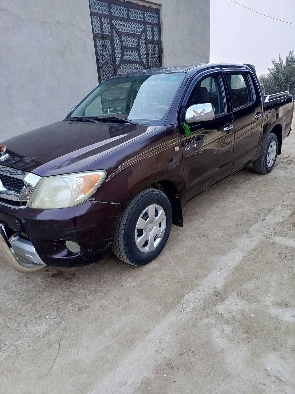 السلام عليكم هايلوكس 2006 كويتي شاصي 19           رقم قادسيه.   سنويه لغايه 2029 /  تبريد شغال حداديه جديده كير مكينه اكسل شرط /    سعر135وبيه مجال حك جيه/     مكان السياره بابل / تحويل مباشر ***********
