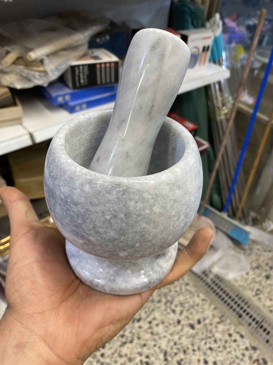 هاونات حجر مرمر طبيعي مية بالمية بوزن كيلو ونص سعر القطعة 8 الف
توصيل 5 الف


**إذا كنت صاحب هذا الإعلان وتريد حذفه لأي سبب، رجاءا أرسل رسالة إلى الدعم الفني**