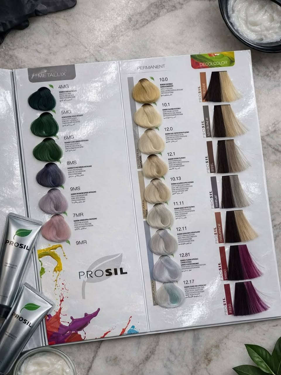 ‏PROSIL صبغة شعر احترافية  إيطاليه 72 لون متوفر

المميزات:
 ألوان ثابتة وقوية التغطية
 تغطي الشيب بنسبة عالية
 تركيبة لطيفة على الشعر
 تعطي لمعان ونعومة بعد الصبغ
مناسبة للاستخدام المهني في صالونات الحلاقة والتجميل


**إذا كنت صاحب هذا الإعلان وتريد حذفه لأي سبب، رجاءا أرسل رسالة إلى الدعم الفني**