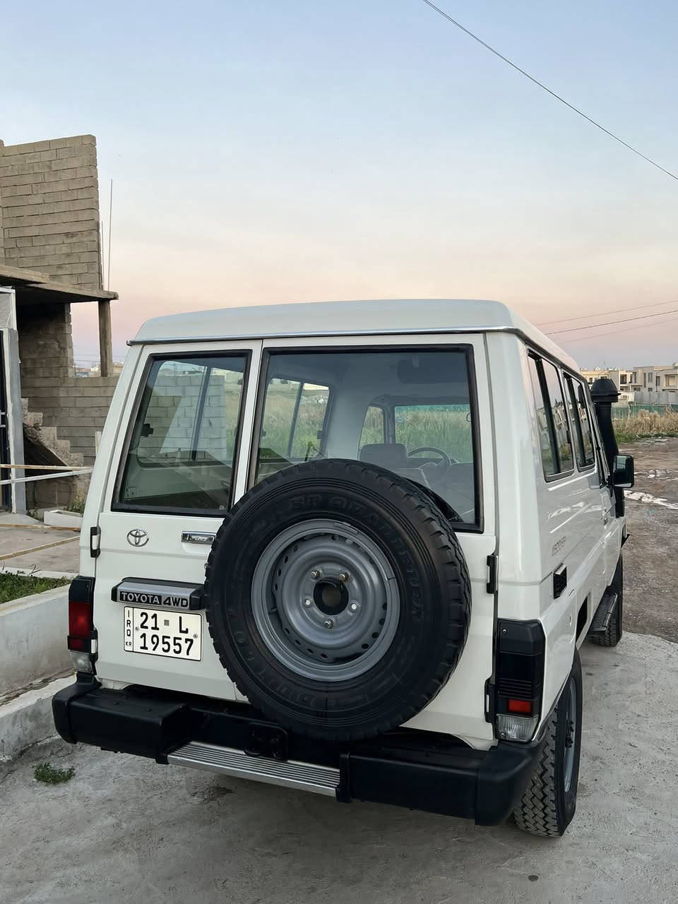 سلام عليكم تويتا شاص ٢٠٠٣ كاز بمبونوزل ماشي ٢٣٠ الف محرك بدون بخار بدون تنقيص  سيارة جديد بدون صبغ بيهة ٢-٣ مكان صغير تعديل حتى مو صبغ جمالية كشنات ورا موجود تخم تاير و ويل جديد سنوي جديد و رقم جديد بسمنى تحويل ثاني يوم تبريد ثلج تتفئة شغال مابي نواقص الف دينار 
مكان كركوك سعرة ١٥٠ ورقة
***********
