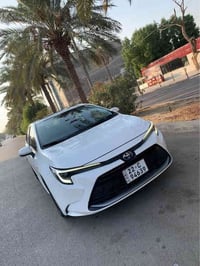 كورلا 2024 هايبرد وارد صيني مكفوله من الضربه والصبغ بيها رصعه وزرف بال...