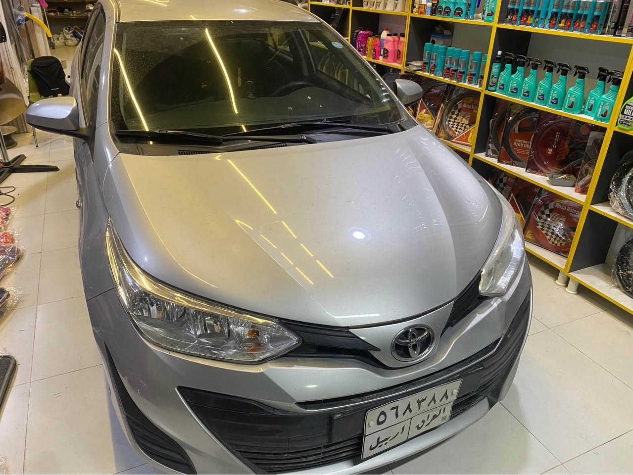 تويوتا يارس موديل 19 سلفر 
مكفوله بدون صبغ وبارد 
ماشي 59 الف كيلو 
باسمي رقم اربيل شرط تحويل 
مكان سياره كركوك 
سعر 135
رقم *********** كركوك, العراق
