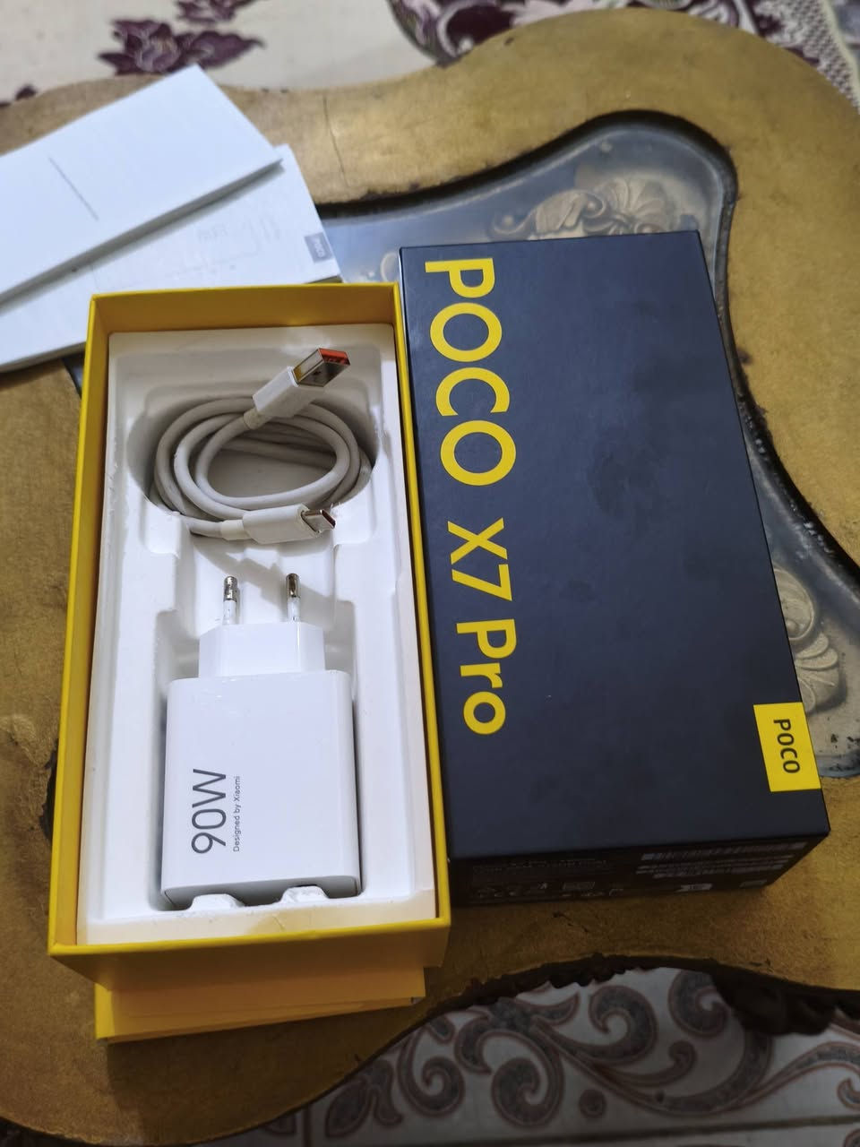 سلام عليكم جهاز POCO X7 PRO الغني عن التعريف 📍
الــــمساحة 512
الجهاز كامل ملحقلتة وزيادة كدامك 
شفتات ليزرية مبردة توصاله شحن وسماعه 
وكامل مكمل الجهاز لوك جديد بطاريه 95
يعني جهاز نضيف كلش ما واصل الباب 
وسعر 475وبي مجال للشراي 
للتواصل خاص او الرقم ***********
