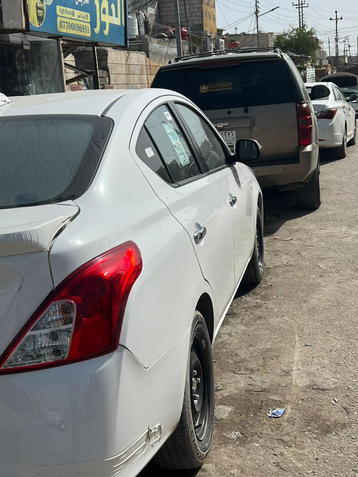 نيسان صني موديل 2024 كفاله السيارة عدا الضربه موضحة بالصوره ***********
