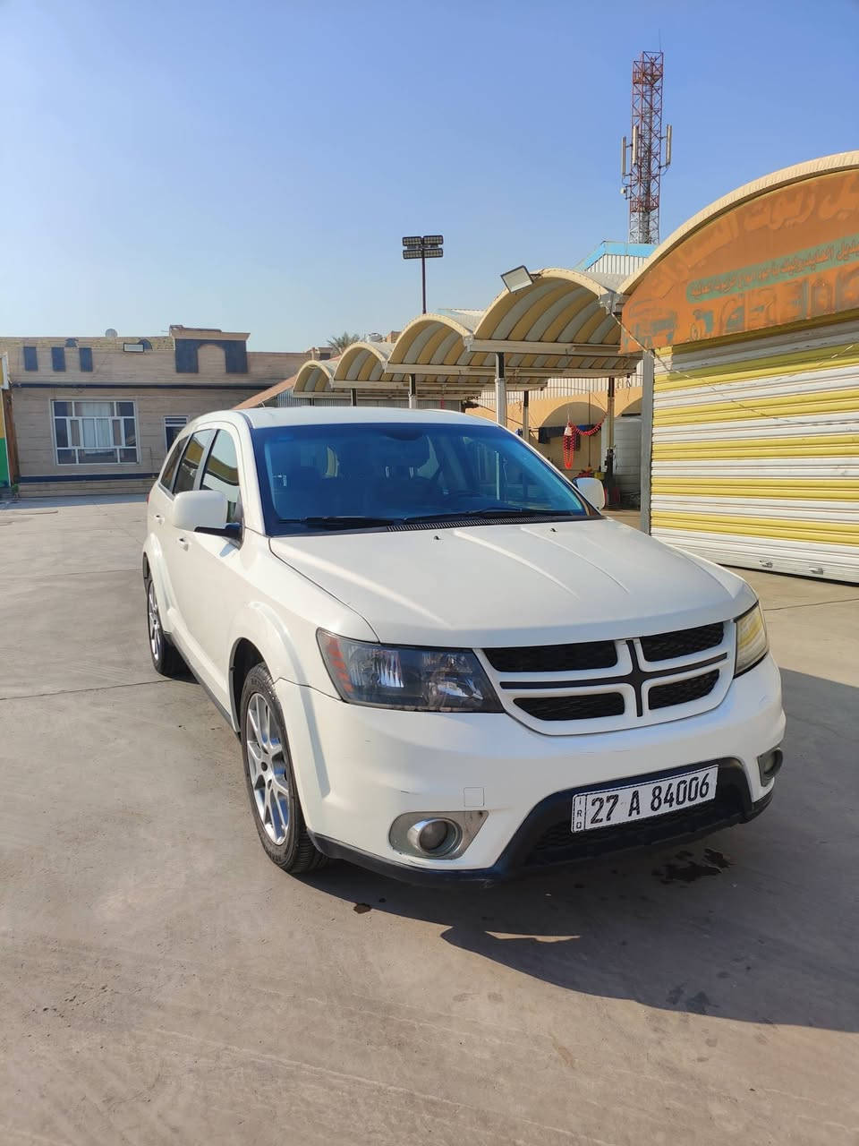 دوج جورني ٢٠١٨ للبيع ٦سلندر اعلى فئه جي تي لونه ابيض ماشيه63000هزه جديده سنويه جديده لغايه 2030باتري+تخم تاير جديد رقم الانكليزي الجديد ذي قار مكان السياره ميسان للاستفسار الاتصال على الرقم ***********
