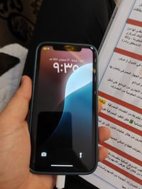 ايفون 11 عادي ذاكرة 64 الجهاز مبدل شاشة و بطارية اصليات فيس ايدي شغال ...