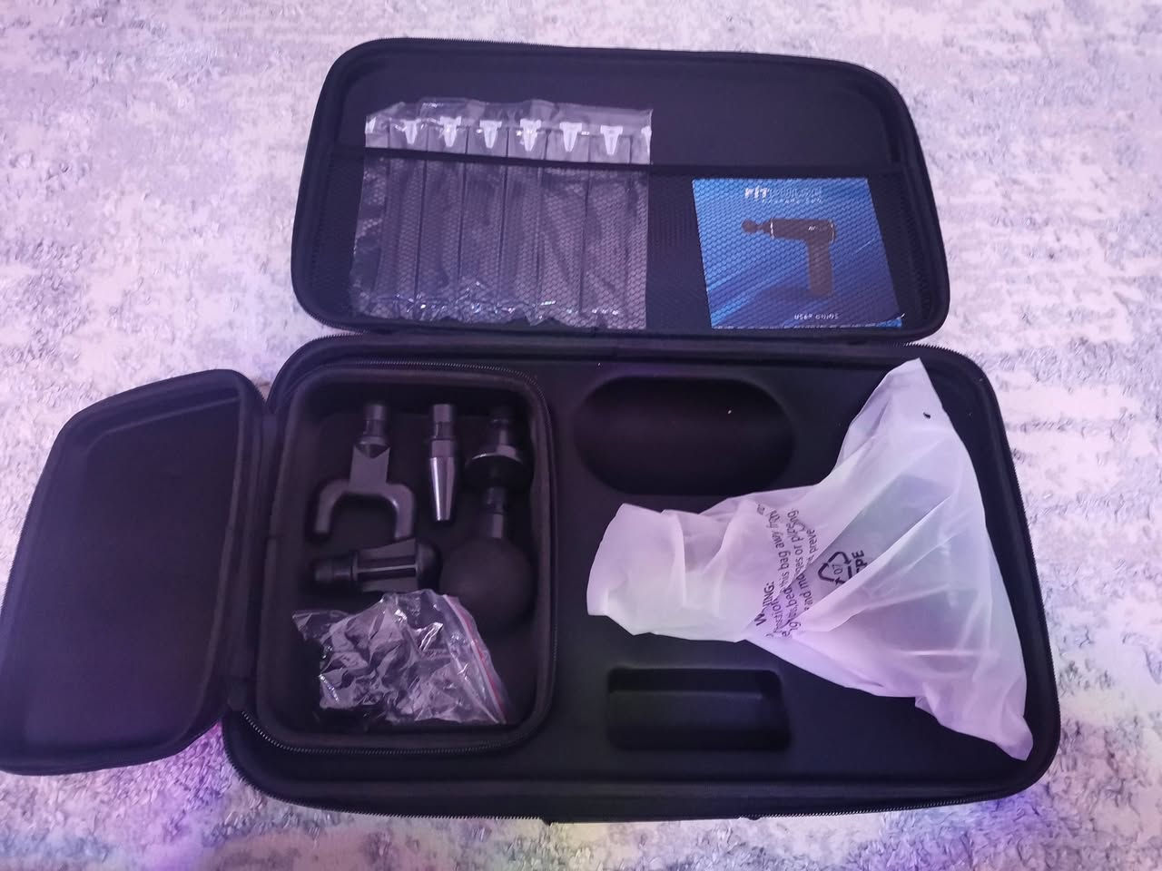 جهاز تدليك ما مستخدم 30 ضربه مرتب سعر 40 وبي مجال للشراي اي استفسار *********** واتساب.
