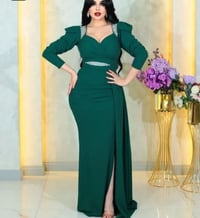 فستان فخم • استيراد خليجي • قياس 44