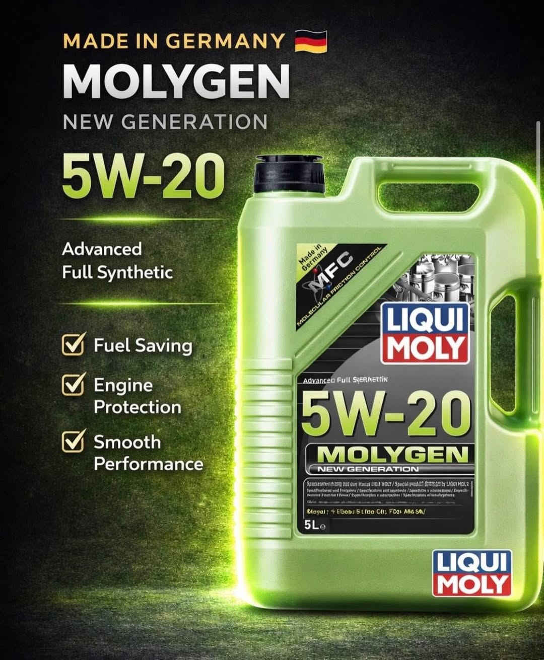 🇩🇪 الأداء الألماني الذي تستحقه سيارتك! 🚗
هل تبحث عن السلاسة القصوى وحماية محركك من التآكل؟ زيت ليكوي مولي (Liqui Moly) ليس مجرد زيت، بل هو درع حماية لأجزاء محركك الداخلية، بفضل تقنيته المتطورة التي تضمن لك:
• توفير في استهلاك الوقود.
• هدوء صوت المحرك وسلاسة التشغيل.
• تنظيفاً مستمراً للمحرك من الرواسب.
متوفر الآن بجميع اللزوجات المعتمدة:

✅ 0W-20 |
 ✅ 5W-20|
✅ 5W-30 | 
✅ 10W-30 

💡 لا تساوم على صحة سيارتك، اختر الأفضل دائماً.
📞 للحجز أو الاستفسار:***********/***********

او مراسلتنا عبر الخاص

العنوان بابل الاسكان شارع الطاقة
