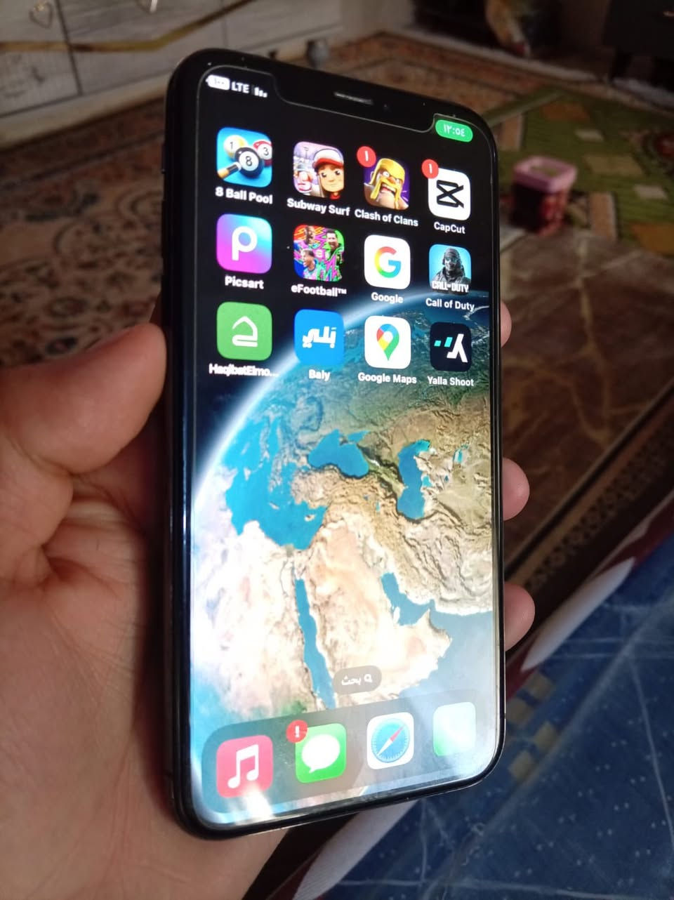 ايفون X
لا مبدل شاشة ولا بطارية كلشي شغال فيس ايدي 
بطاريته مشحونة الذاكرة 64 السعر 130 مكاني بغداد


**إذا كنت صاحب هذا الإعلان وتريد حذفه لأي سبب، رجاءا أرسل رسالة إلى الدعم الفني**