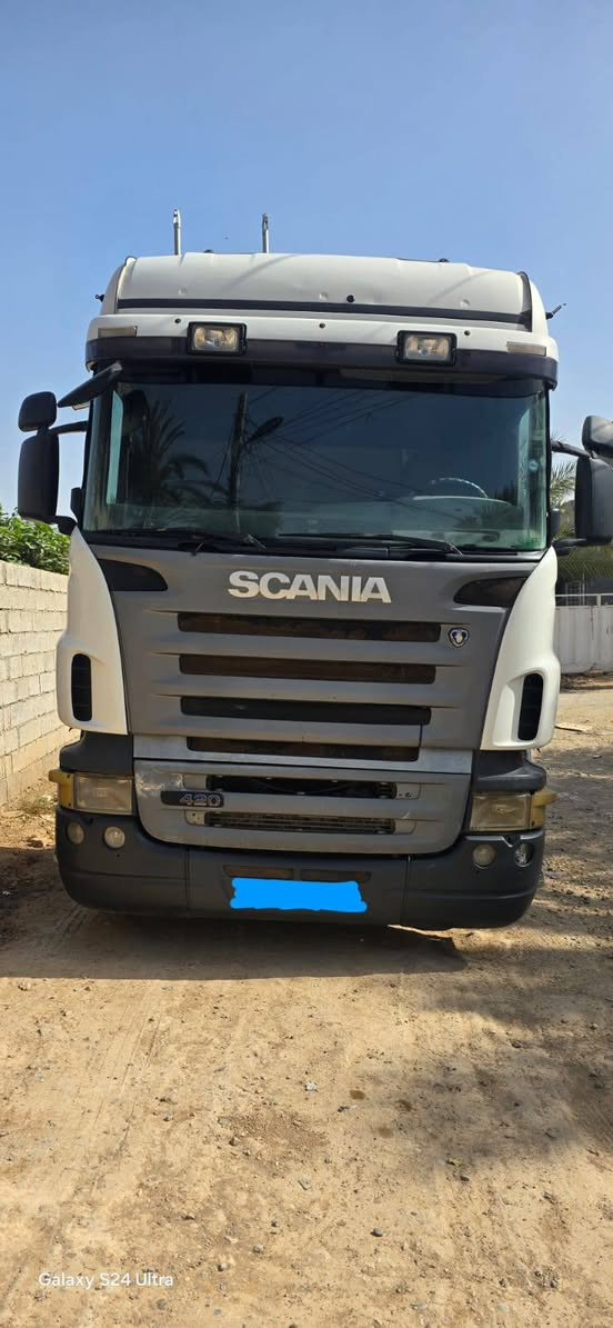 سكانيا موديل 2008 رقم سليمانية 
سنوية لل 2030
مربوطة 4 دناكير حدادي 
محرك 420 انجكشن
كير كوبرا 
تخم تاير
معرض حجي لؤي
للتواصل : ***********
