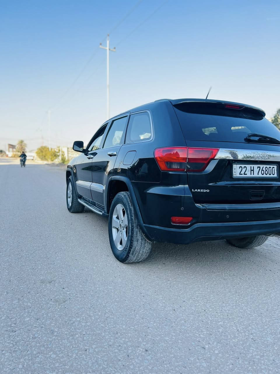 السلام عليكم من رخصت الادمن جيب شيروكي 2011رقم اربيل الجديد بسمي حادثه جاملغ امامي  وهنا بل عراق بيه صبغ شويه بل باب والسونار بل منشور  مكينه 6 سلندر 
كير مكينه خير من الله السعر 150 وبيه مجال بسيط العنوان بابل قرب سيطرت الاثار 
***********
