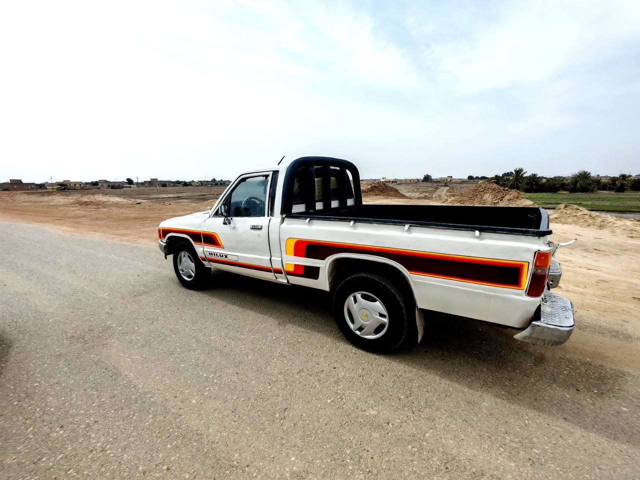 بيكم تيوتا 88
سياره جاهزه محرك كير شاصي كهربايات كله شغاله.سياره صبغ جمالية  رقم مثنئ سنوية 29 مداور مباشر.السياره موجوده بالمثنئ #السعر33وبيه مجال بصيط رقه الهاتف ***********
