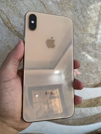 ايفون اكس اس ماكس ذاكره 64 لجهاز مبدل باتري اصلي 100 وضهر  فيس بصمه وج...