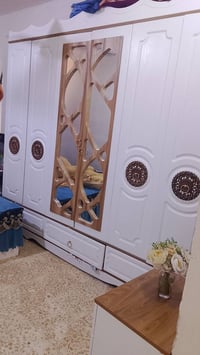 غرفة نوم ٤قطع • دوشك • نظيفة جدا