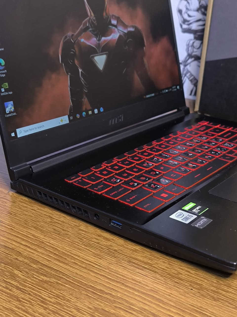 لابتوب MSI GF63 THIN
نظافة جدا عالية مع الكارتون 

⚜️ المواصفات:
⚜️ المعالج: Core i5 — الجيل العاشر — فئة H (10500H)
⚜️ الرام: 8 كيكا DDR4
⚜️ الهارد: 256 كيكا SSD M.2
⚜️ كرت شاشة خارجي: NVIDIA GeForce GTX 1650 Max-Q
⚜️ حجم الشاشة: 15.6″ — دقّة FHD (1920×1080)

📌 بغداد الامين الثانية

واتساب فقط 
***********
