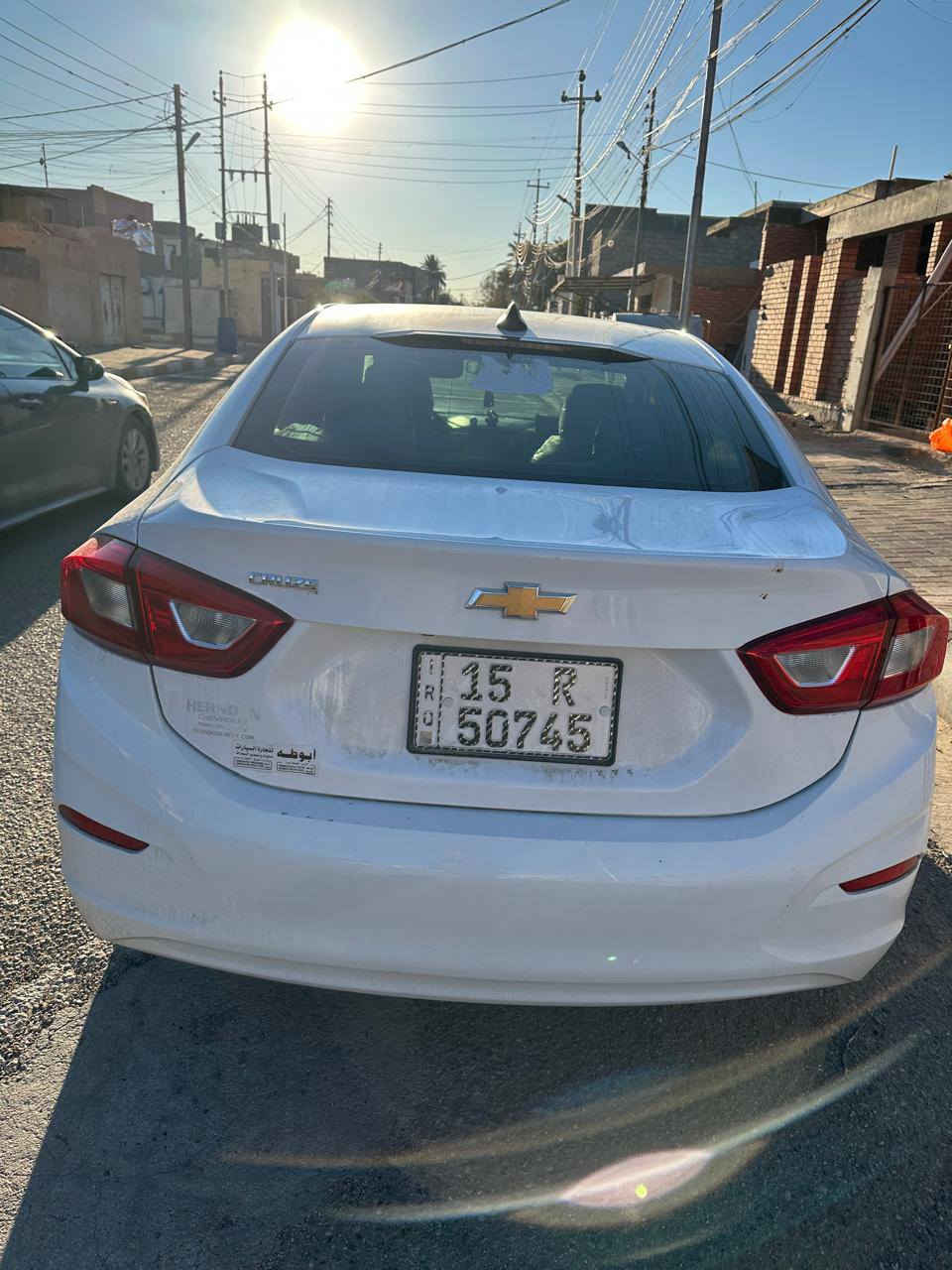 شوفر كروز موديل ٢٠١٩ رقم انبار محرك ١٤٠٠ تيربوبابين صبغ بدون دواخل السعر ٩٥ ورقة ***********
