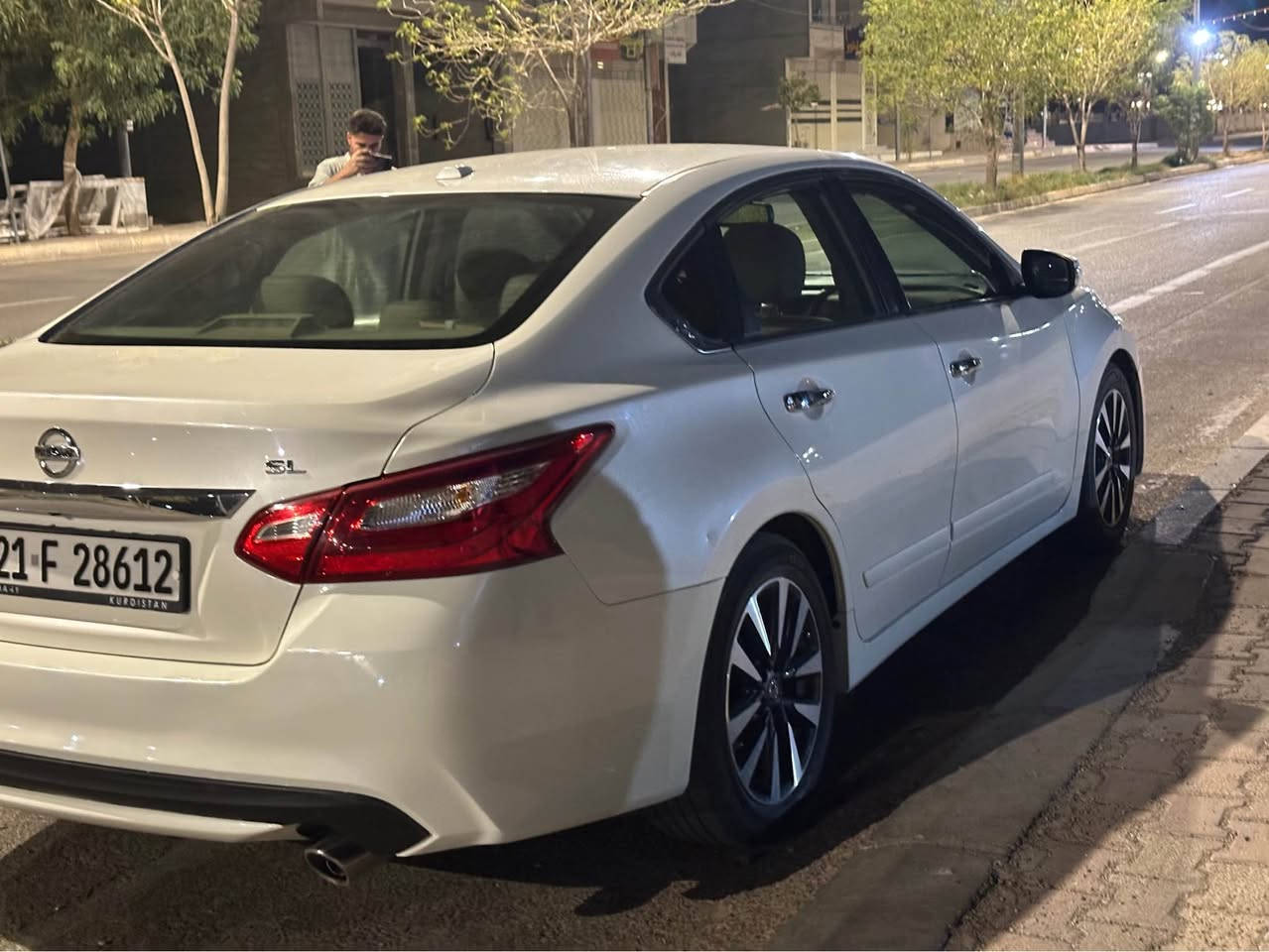 ‏‎‏﷽🧿 altima 2016 SL
التيما مواصفات SLفول فو
ناو زةرد شتيكي جوان
مواصفاتي كوشن جلد 
راداري اوينة دو كوشني پيشي هيتةر سوكان هيتةر 
شاشة گةورة 
سيستمي سماعةي Boos
گيرو مةكينةي بيلاد 
رةقةم سليماني نويية 
بوياغ چاملغي پيش لاي سايةق بوياغ بي ناو گرتن دوجيي بچوك ساردي هةية ايرباگ بةس سوكان 
نرخي ١٤٥و مةجاليكي كةم 
موشتةر تيل بكات 
جوابي نامةو كومينت نادريتةوة لةگةل ريزم 
***********
‏‎ كيفري, ديالى
