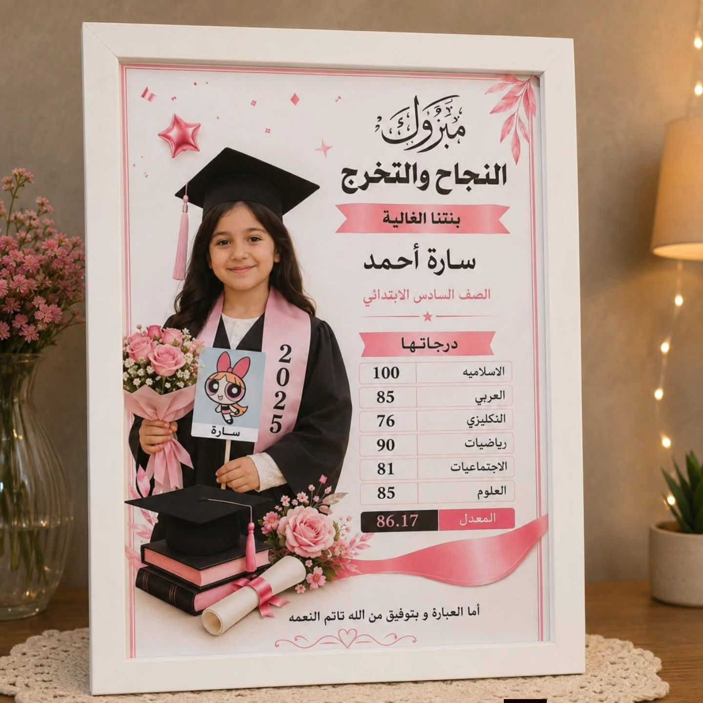 🎉🎓 عرض خاص للناجحين 🎓🎉
🎁 كوب + لوحة نجاح بتصميم موحد وباسم الطالب بسعر مميز 🔥
خلّدوا فرحة النجاح بهدية راقية تبقى ذكرى جميلة لسنوات 💖
✅ طباعة عالية الجودة
✅ تصميم خاص باسم الطالب ودرجاته
✅ تصاميم بنات وأولاد
✅ هدية مميزة للمتفوقين
✅تغليف مرتب 
قناة التلكرام تابعوها ليصلكم كل. جديد
https://t.me/cetae_2


**إذا كنت صاحب هذا الإعلان وتريد حذفه لأي سبب، رجاءا أرسل رسالة إلى الدعم الفني**