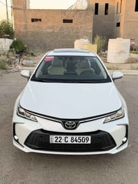 تيوتا كورلا 2023 جيهان ياباني اصلي سياره مكفوله ماشيه 22  رقم اربيل تح...